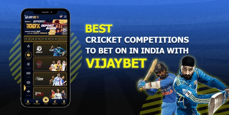 Best Cricket Competitions to Bet On in India with VijayBet