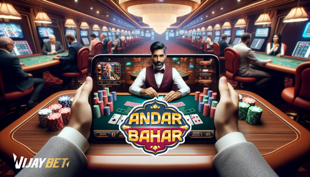 Vijaybet combines Andar Bahar tradition with online betting convenience